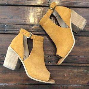 Sole Society Block Heel Booties